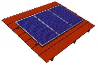 Alu Mounting System for Pitched Roof